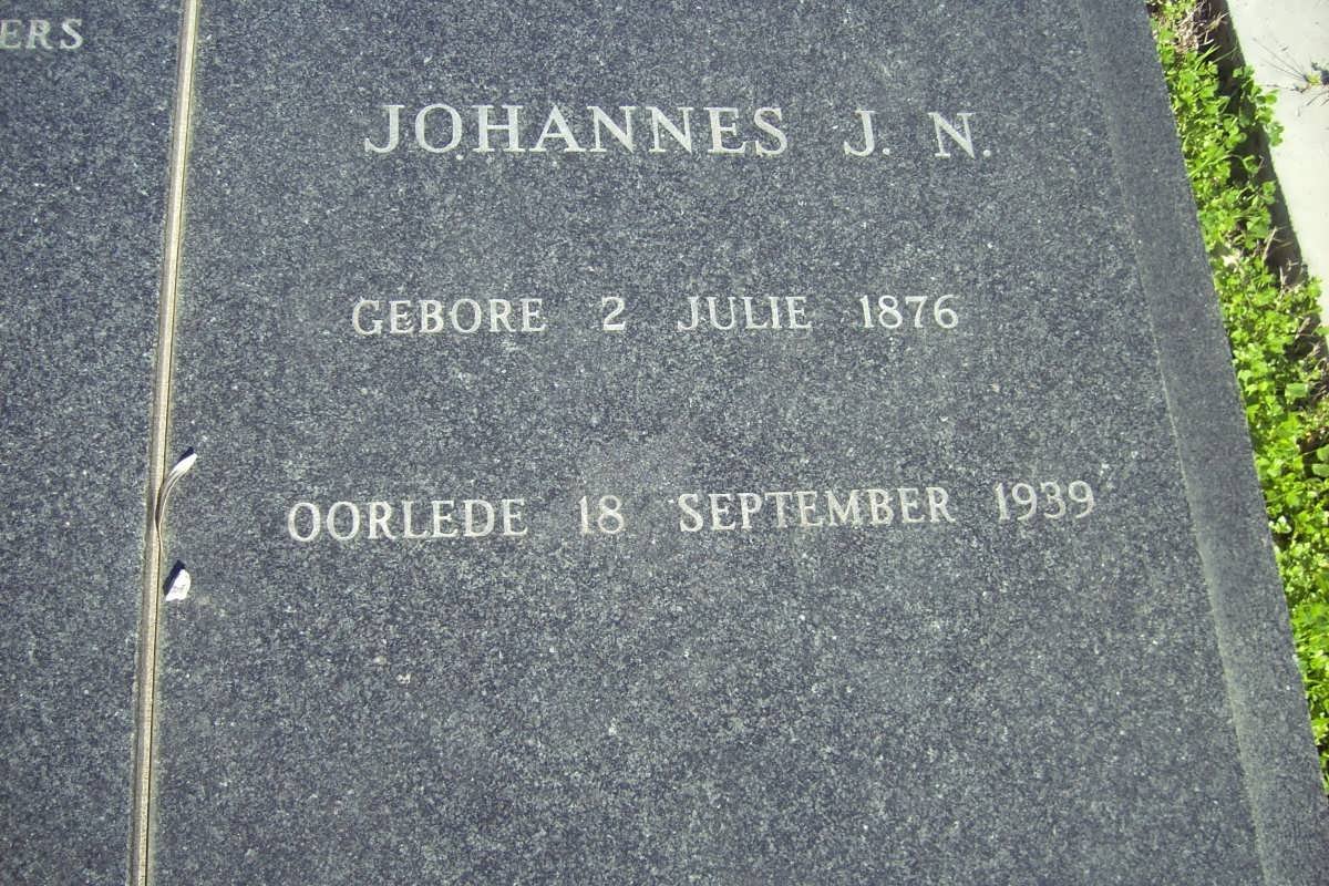GELDENHUYS Johannes J.N. 1876-1939