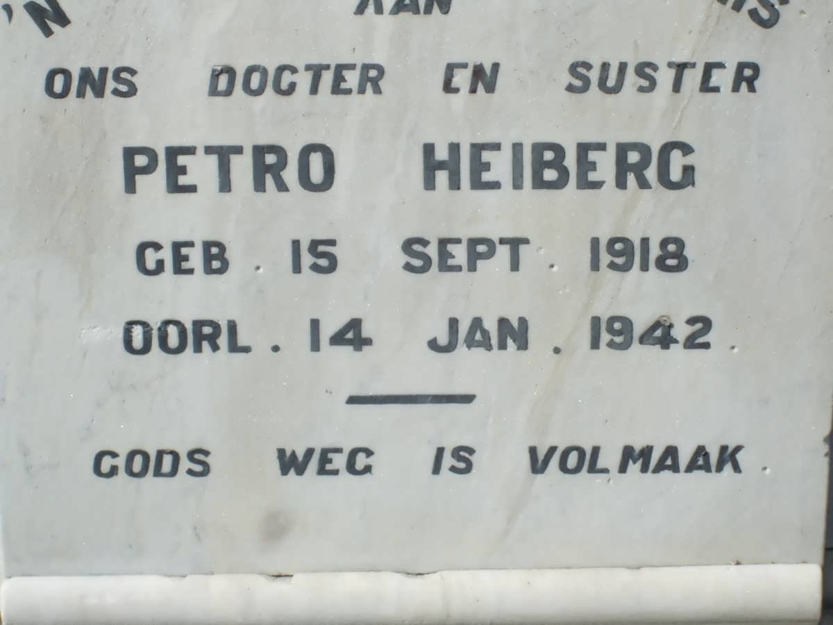 HEIBERG Petro 1918-1942