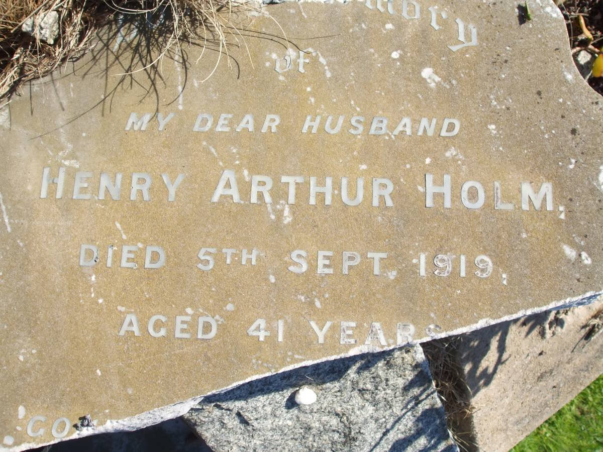 HOLM Henry Arthur -1919