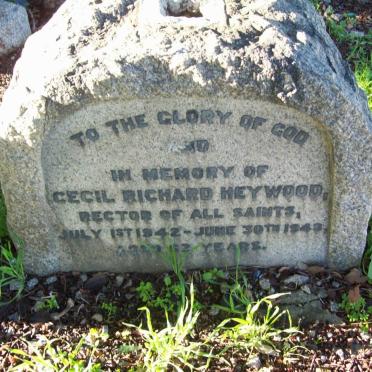 HEYWOOD Cecil Richard