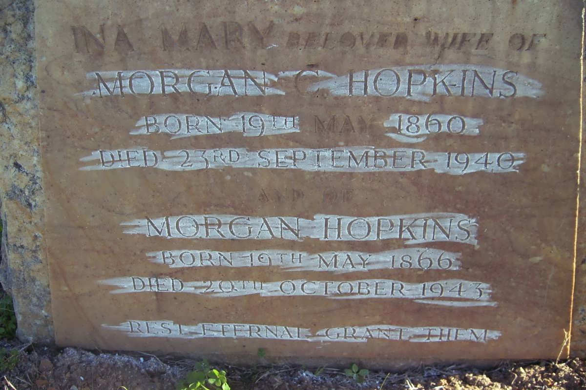 HOPKINS Morgan 1860-1940 :: HOPKINS Morgan 1866-1943