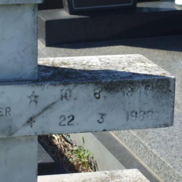 JONGH Dirk Jacobus Johannes, de 1946-1988