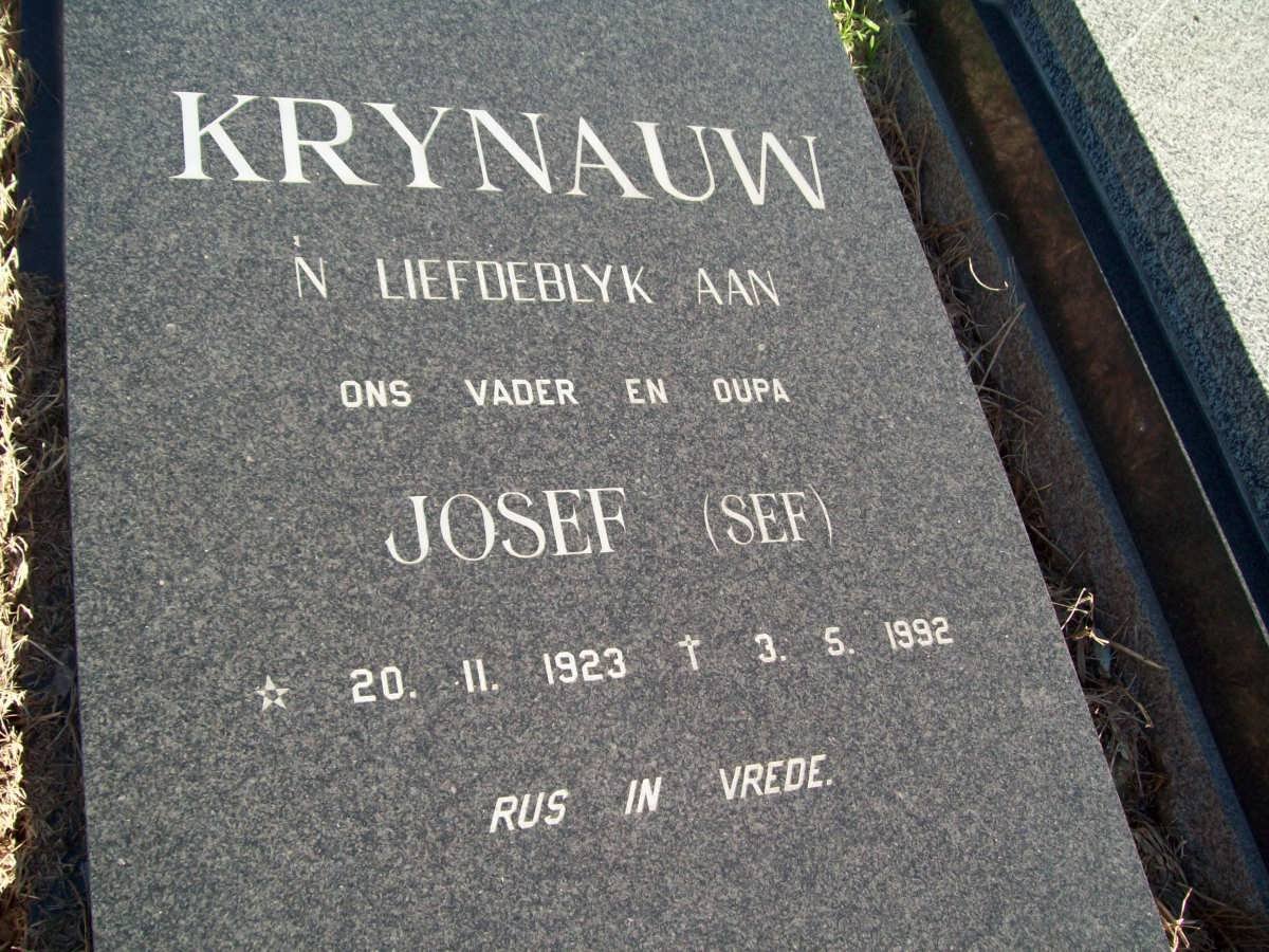 KRYNAUW Josef 1923-1992