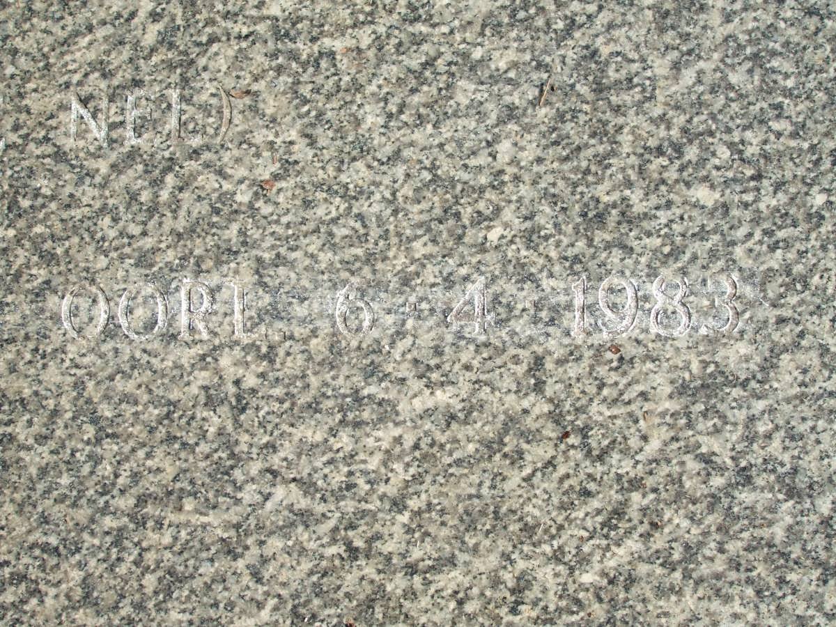 KLERK Isabella Elizabeth nee NEL 1897-1983
