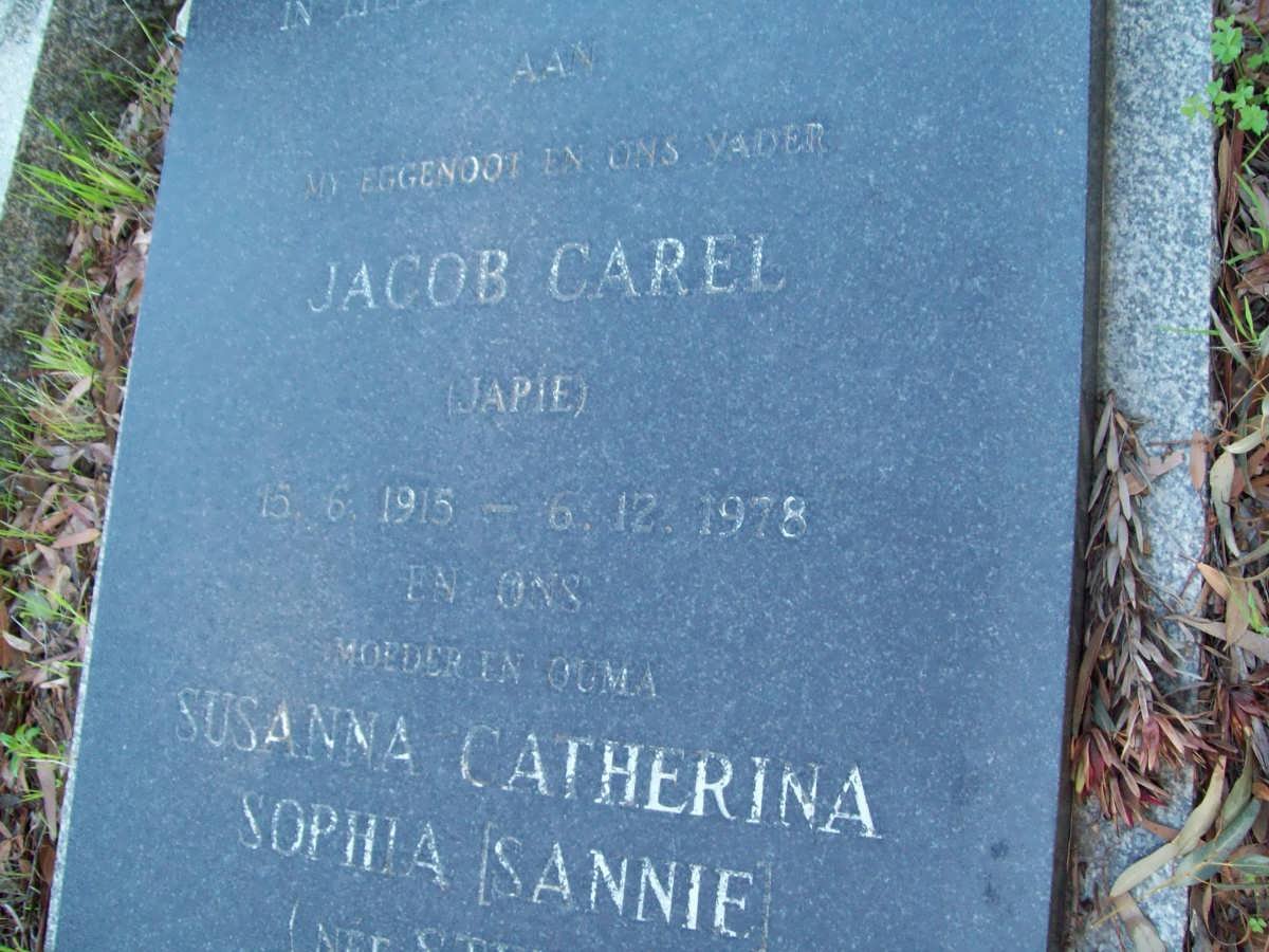KRUGER Jacob Carel 1915-1978