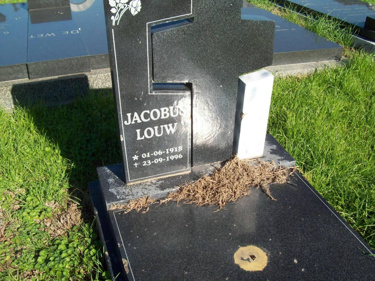 LOUW Jacobus 1918-1996