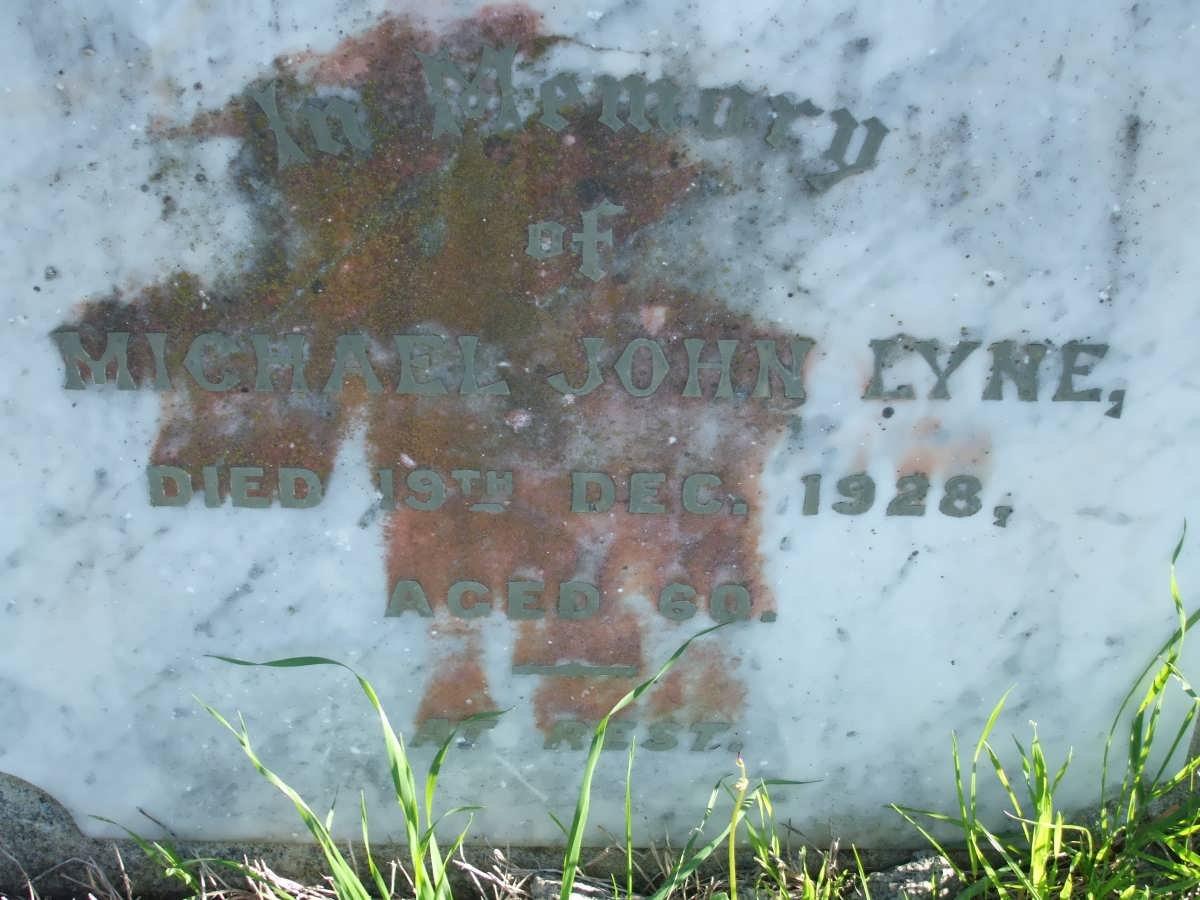 LYNE Michael John -1928