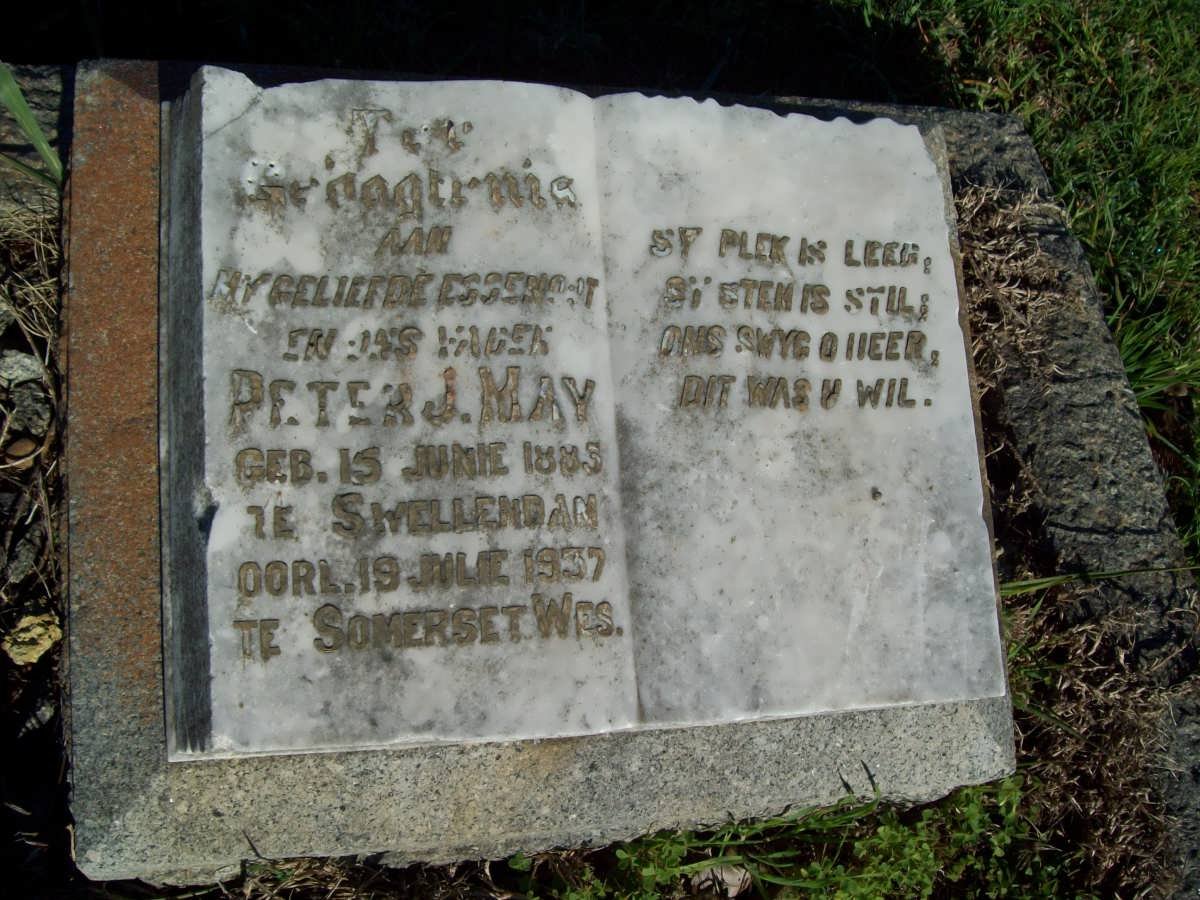 MAY Peter J. 1883-1937