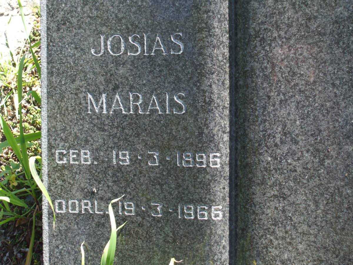 MARAIS Josias 1896-1966