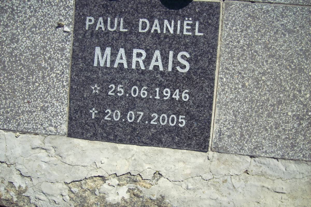 MARAIS Paul Daniël 1946-2005