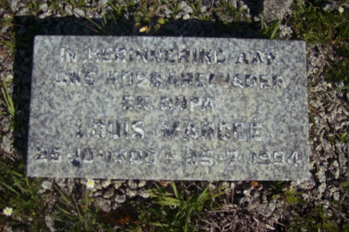 MAROCé Louis 1900-1994