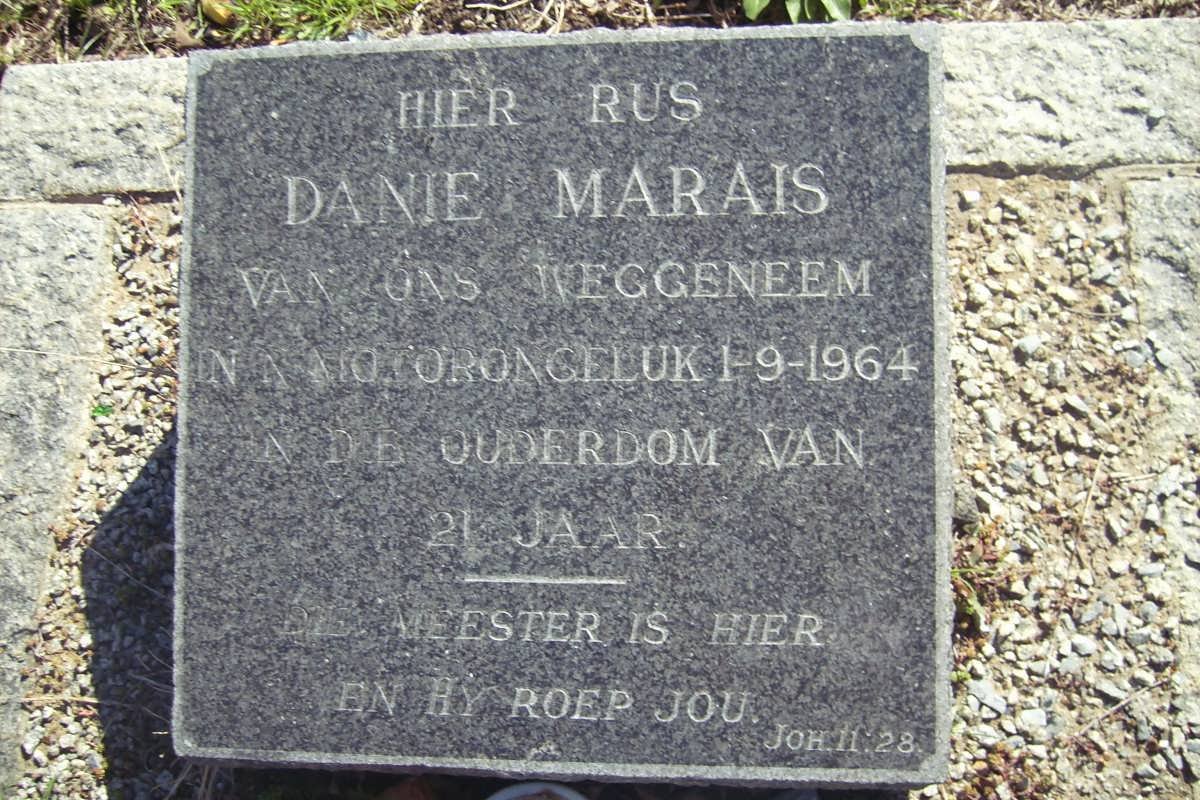 MARAIS Danie -1964