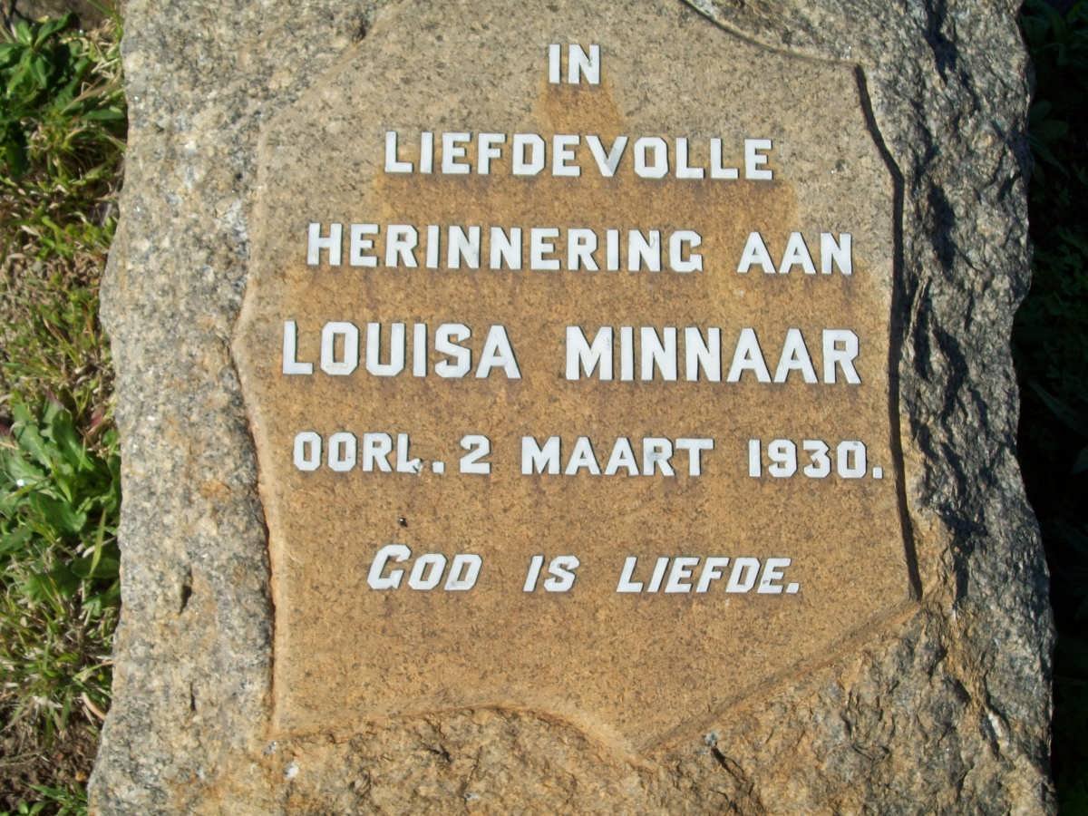 MINNAAR Louisa -1930