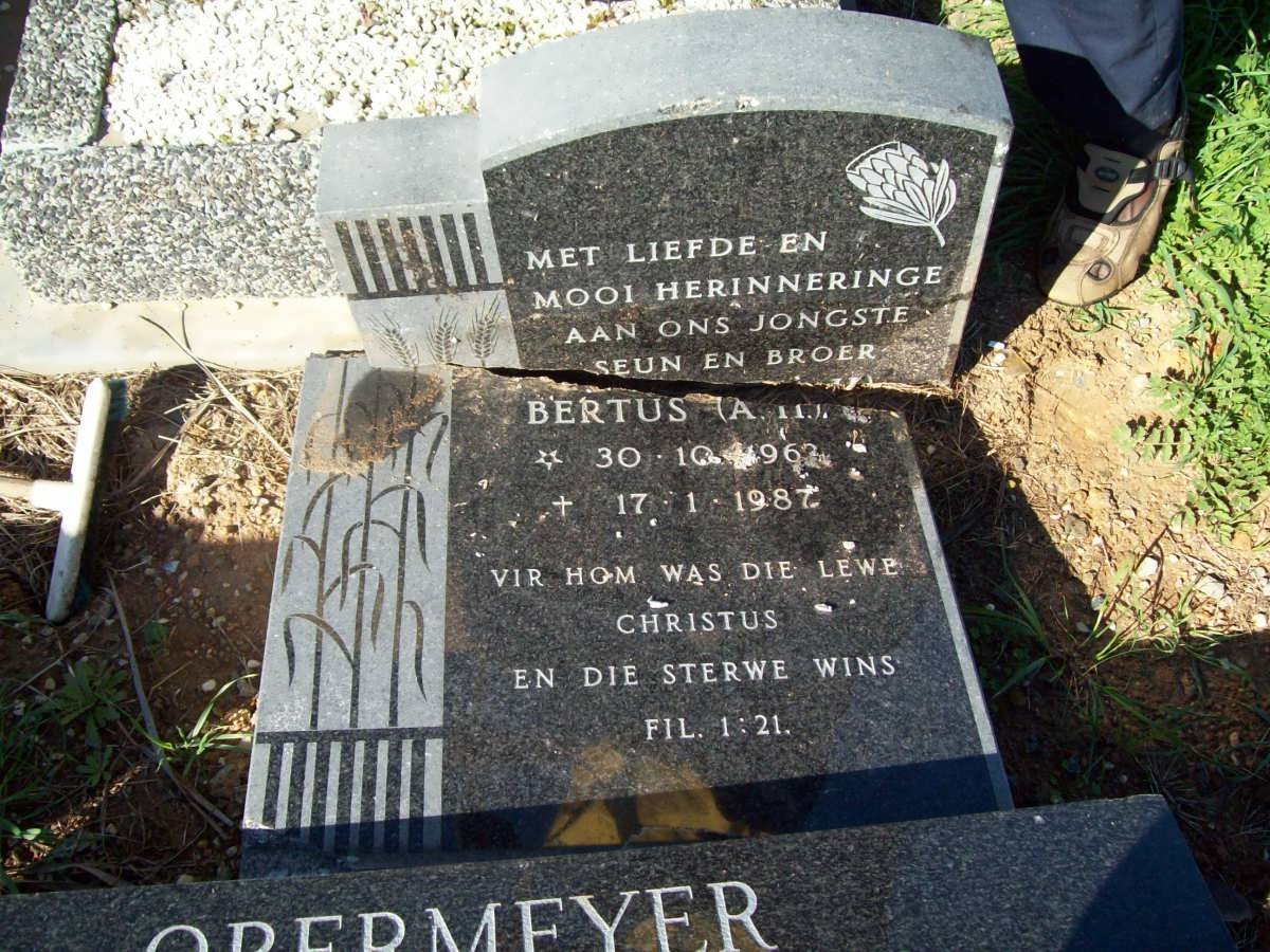 OBERMEYER A.H. 1962-1987