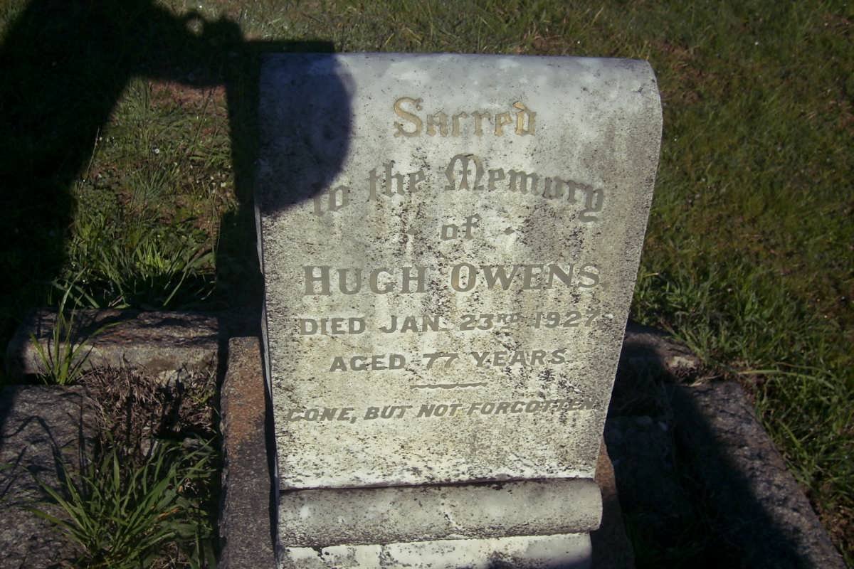 OWENS Hugh -1927