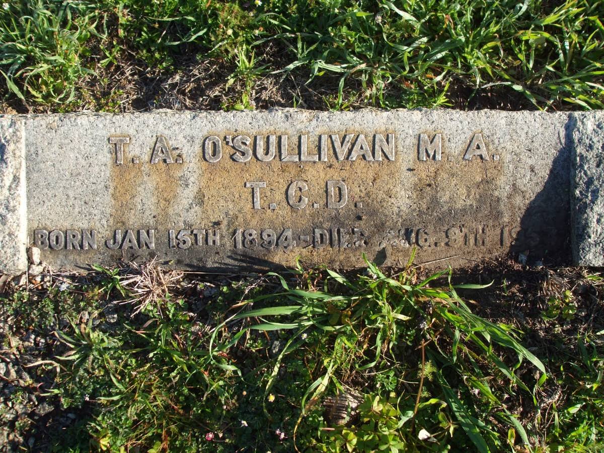 O'SULLIVAN T.A. 1894-1957