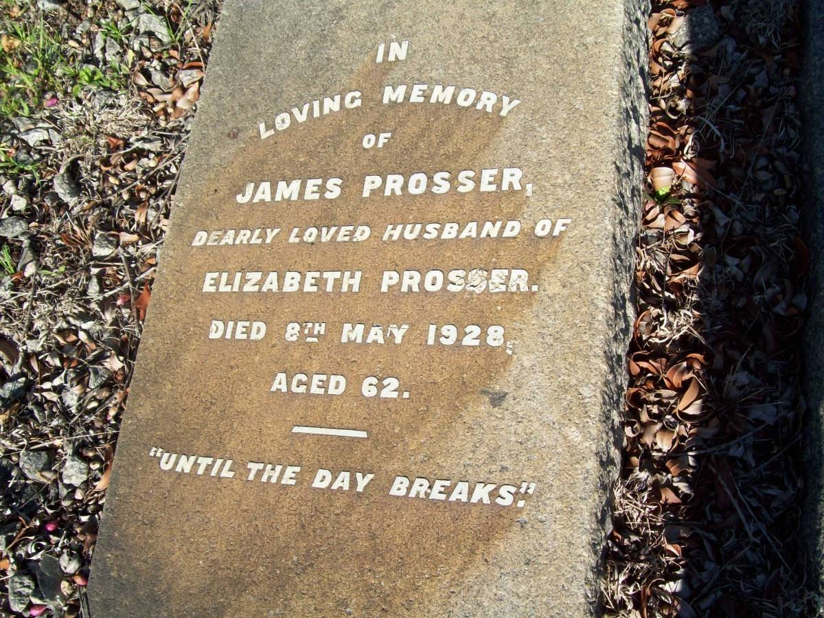 PROSSER James -1928