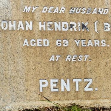 PENTZ Johan Hendrik