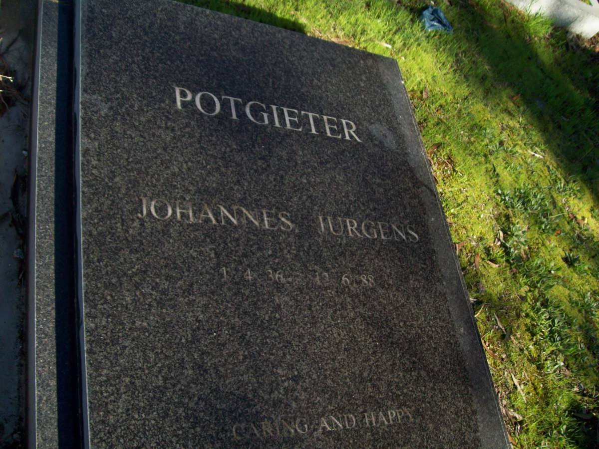 POTGIETER Johannes Jurgens 1936-1988