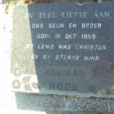 ROOS Adriaan -1968