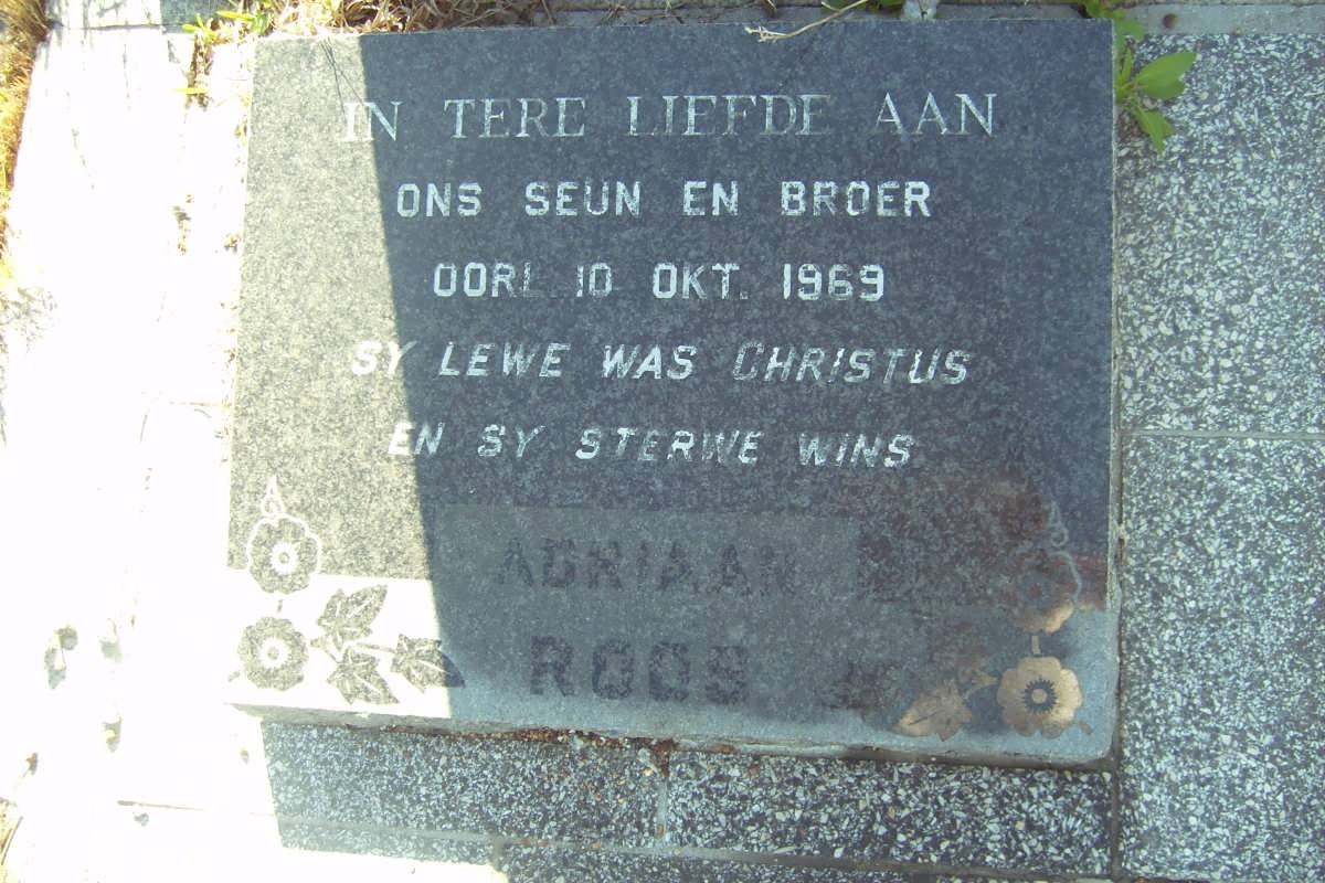 ROOS Adriaan -1968