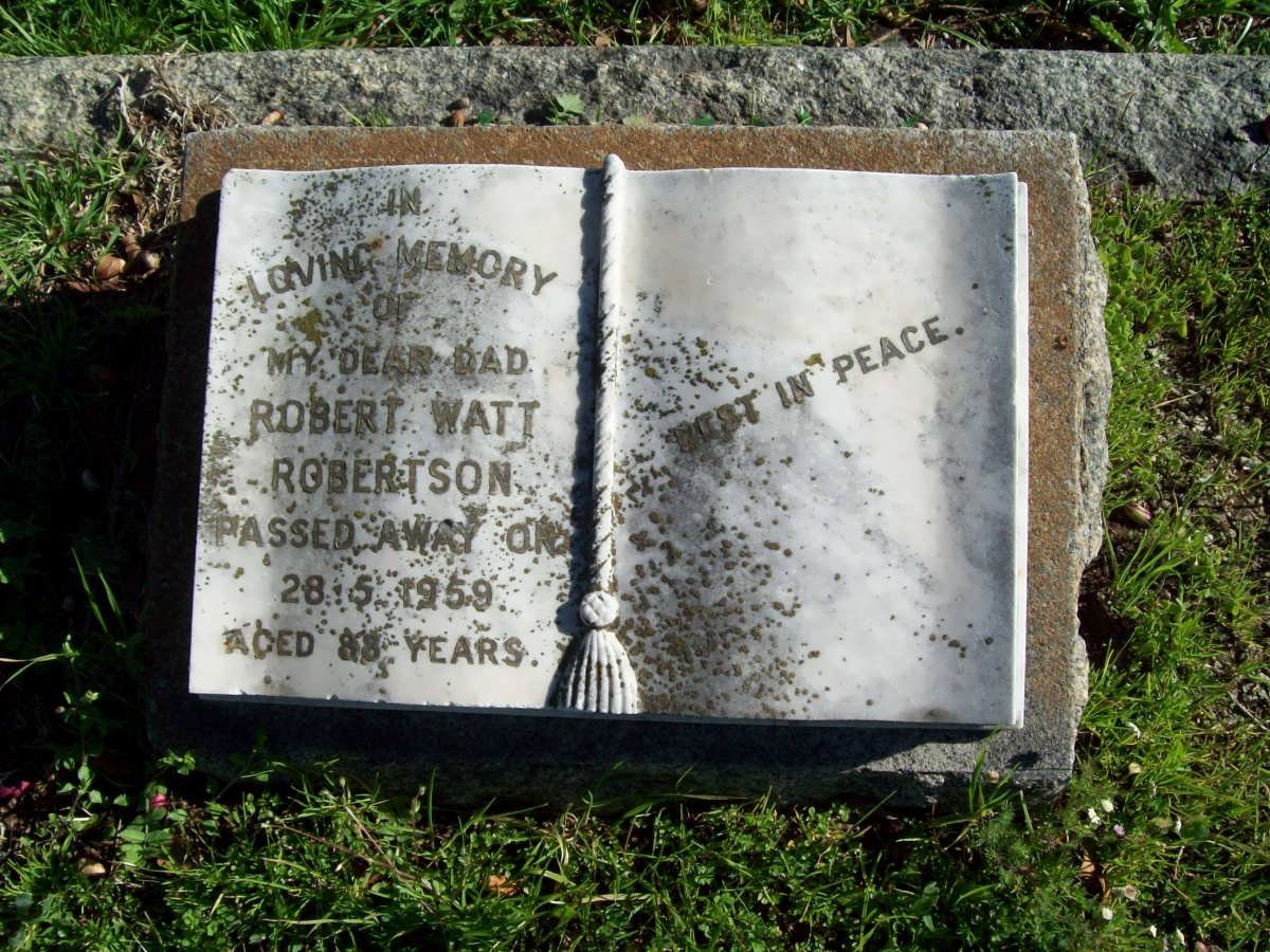 ROBERTSON Robert Watt -1959