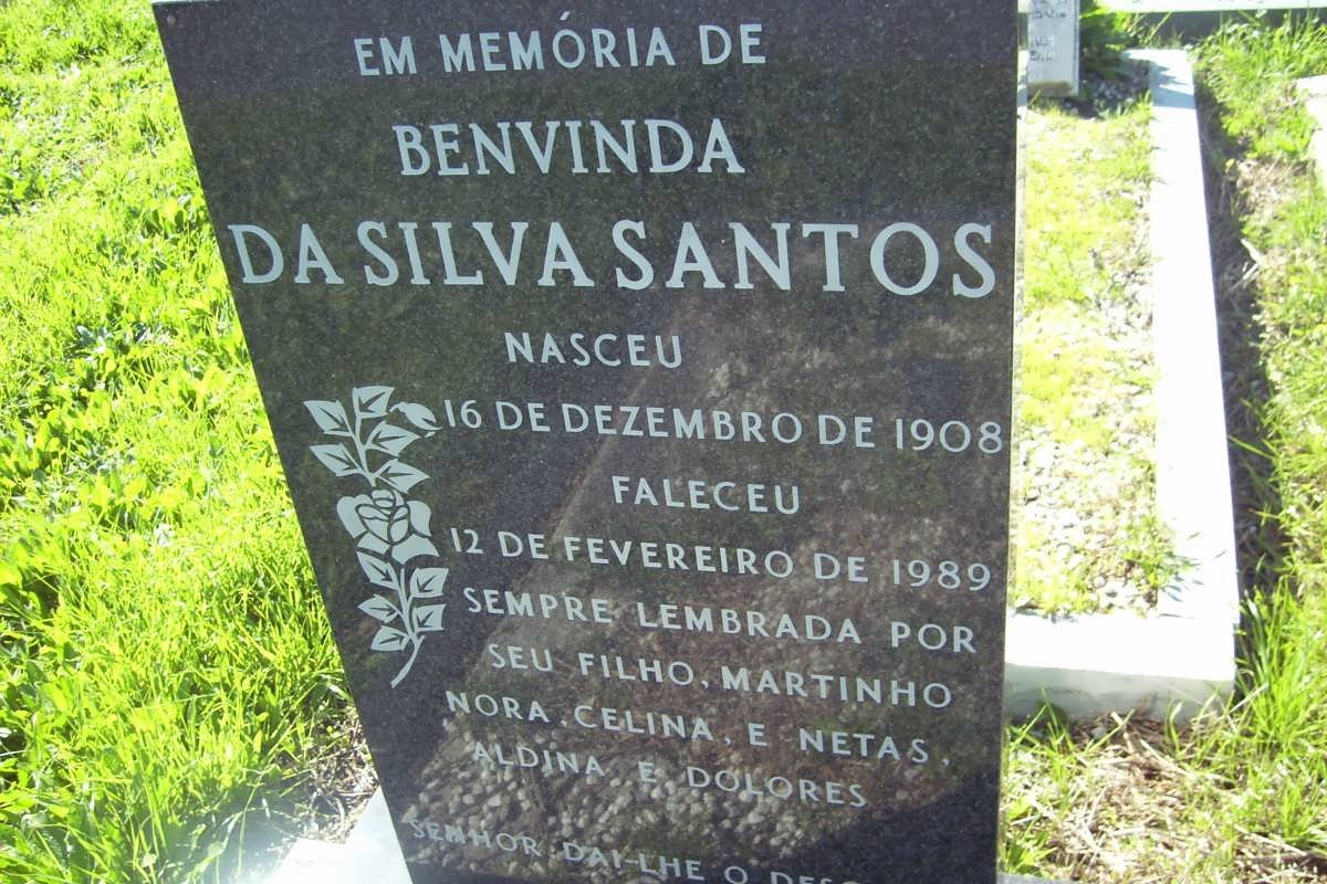 SANTOS Benvinda da Silva 1909-1989
