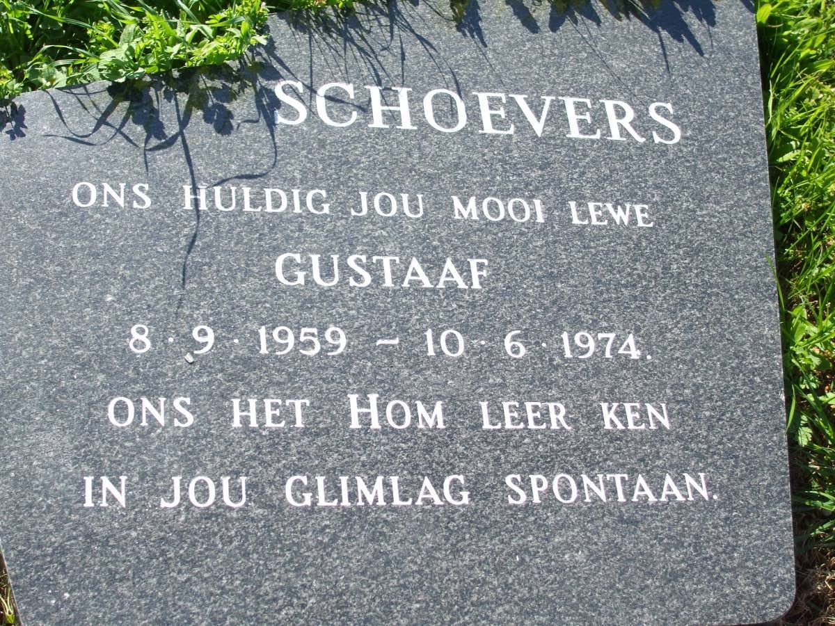 SCHOEVERS Gustaav 1959-1974