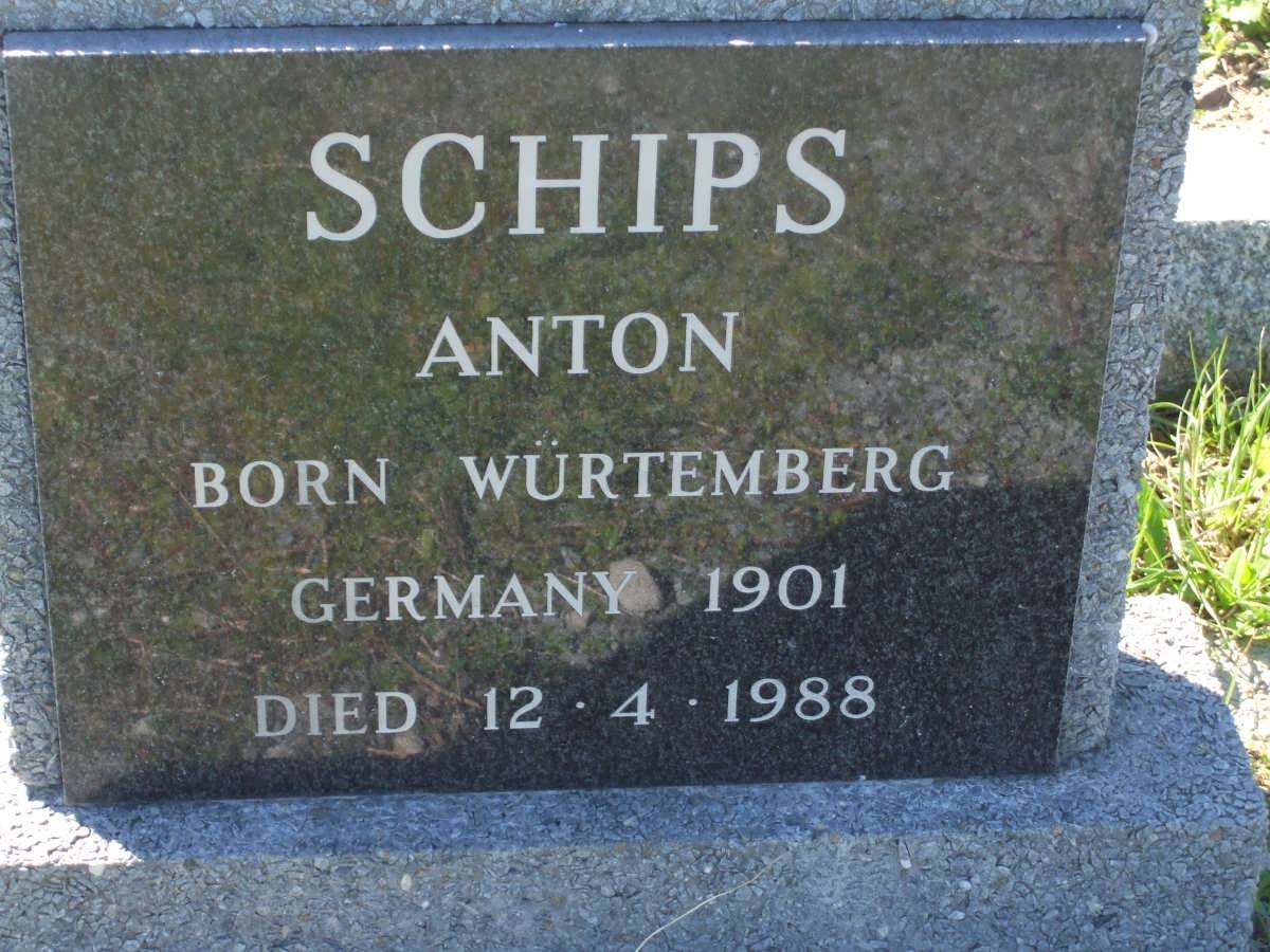 SCHIPS Anton 1901-1988
