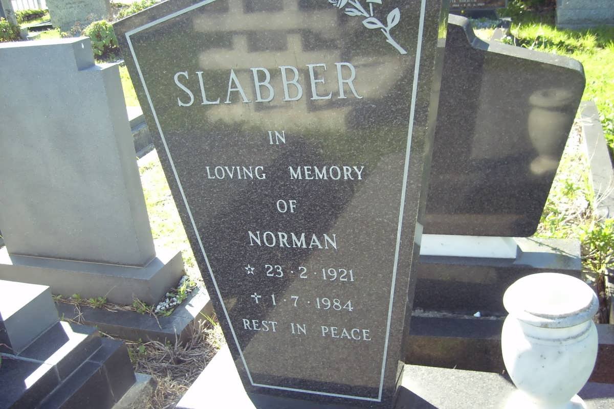 SLABBER Norman 1921-1984