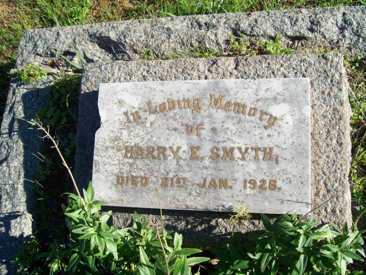 SMYTH Harry E. -1926