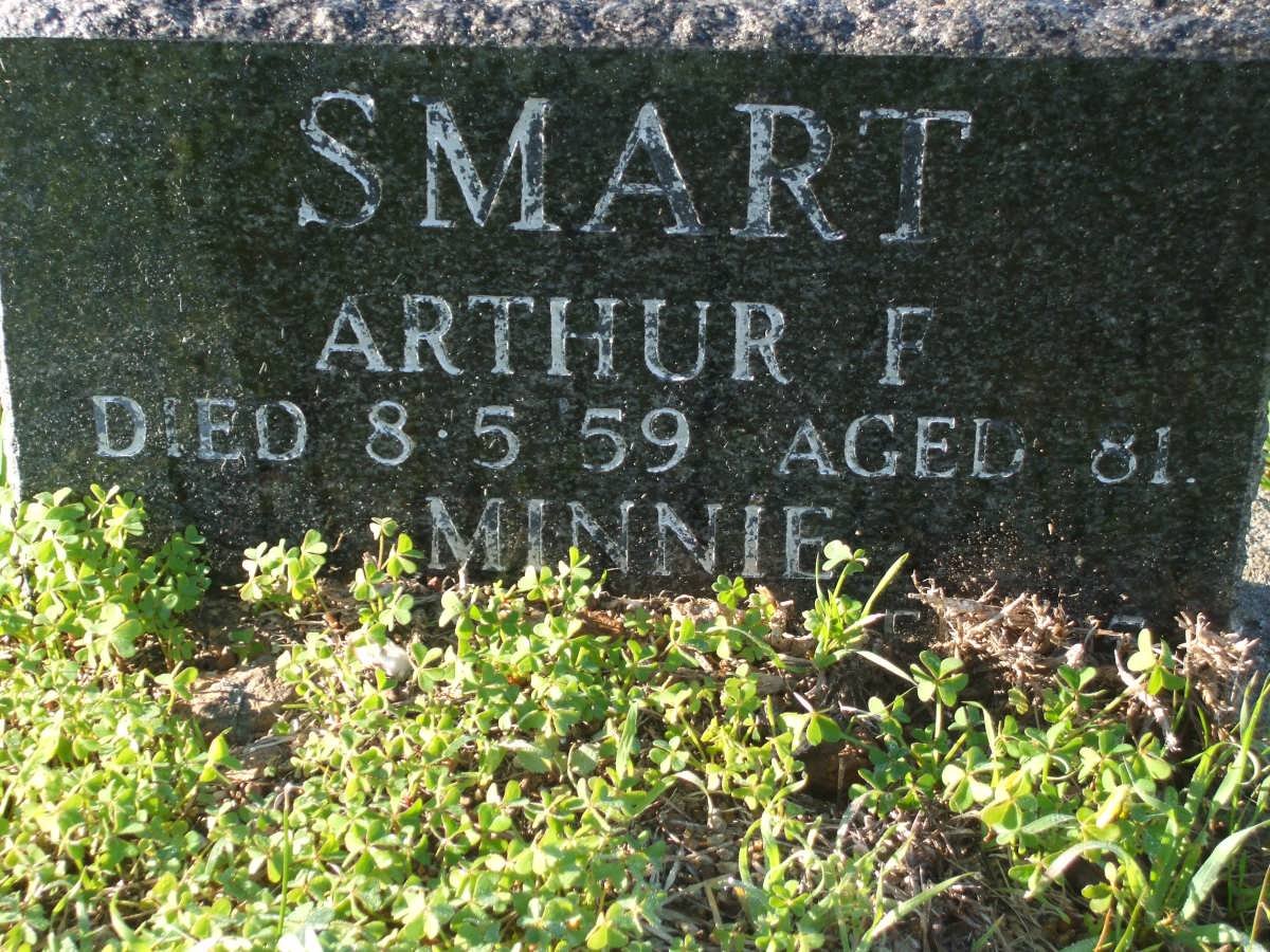 SMART Arthur F. -1959 &amp; Minnie -??