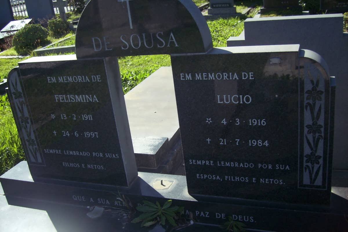 SOUSA Lucio, de 1916-1984 &amp; Felismina 1911-1997