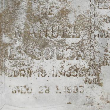 SOUZA Manuel, de 1892-1983