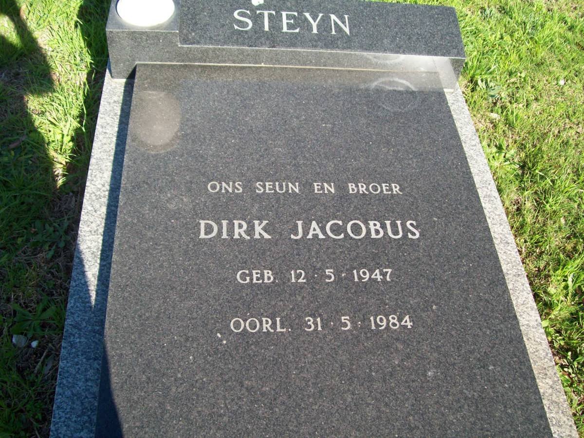 STEYN Dirk Jacobus 1947-1984