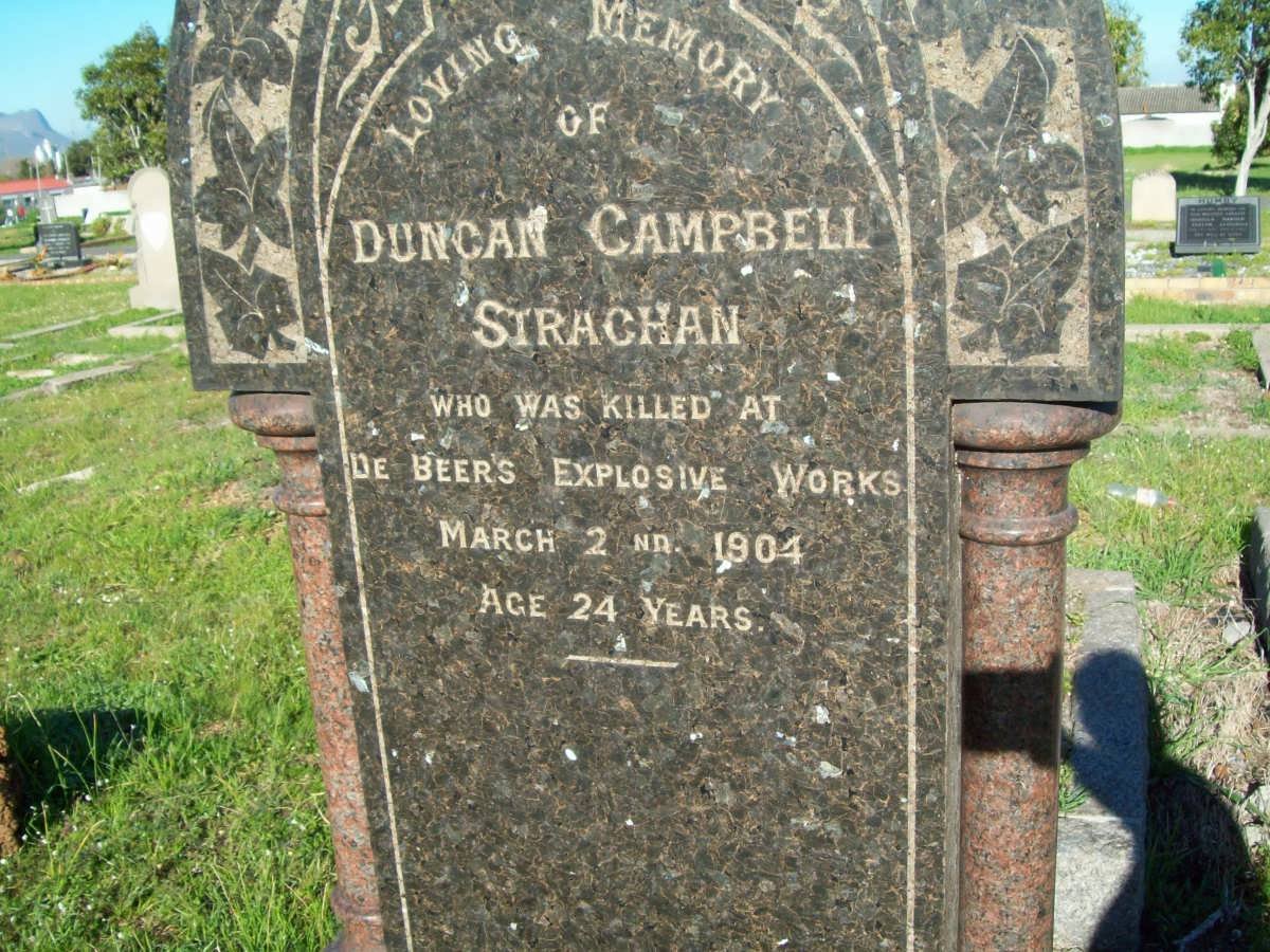 STRACHAN Duncan Campbell -1904