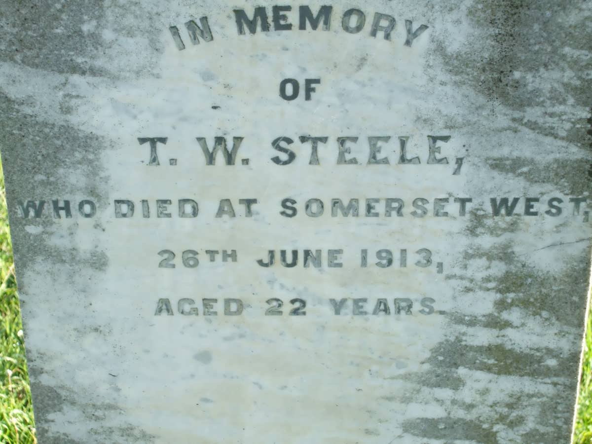 STEELE T.W. -1913