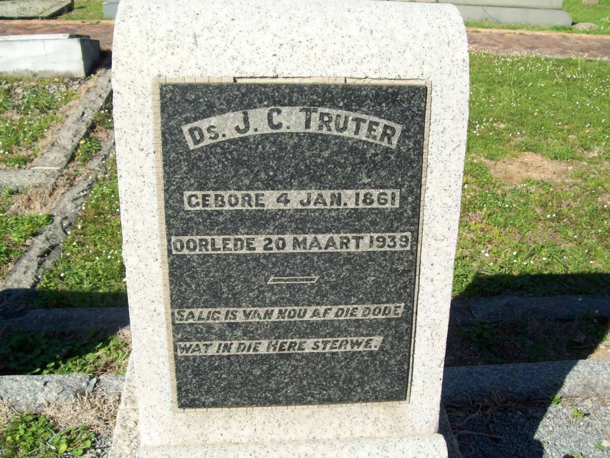 TRUTER J.C. 1861-1939