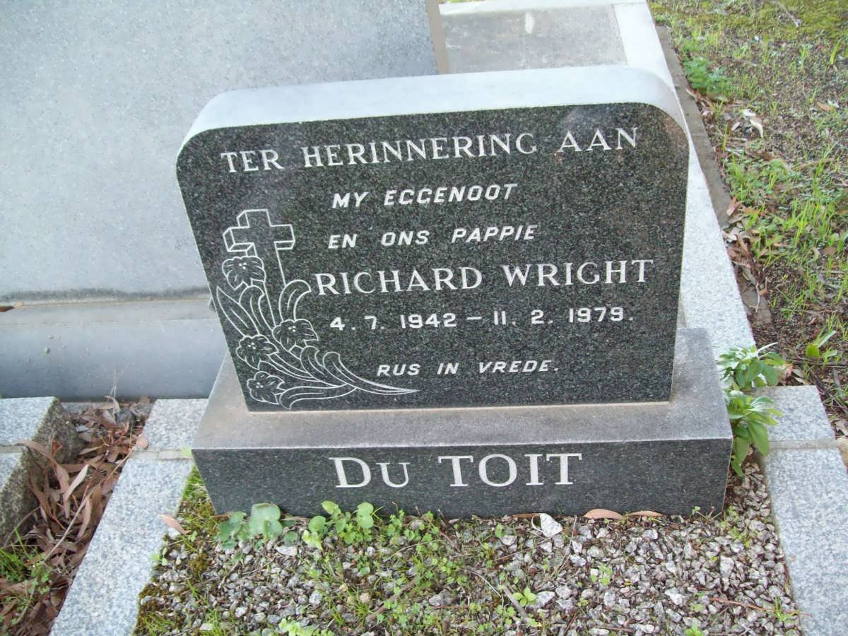TOIT Richard Wright, du 1942-1979