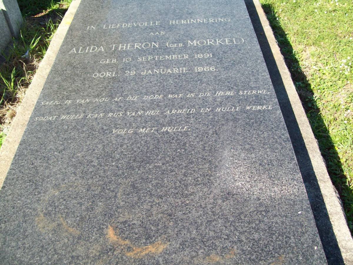 THERON Alida nee FAURE 1891-1966