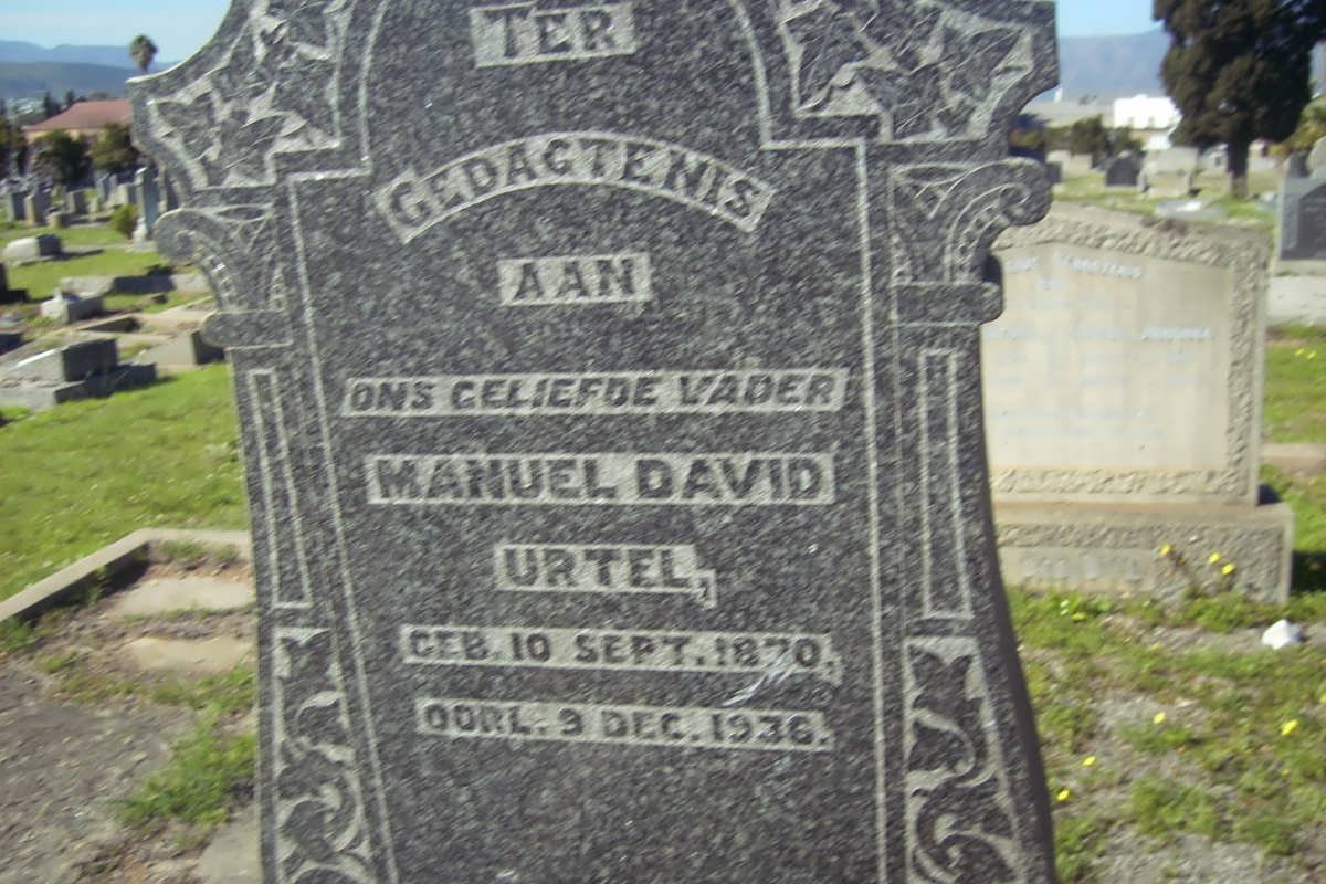 URTEL Manuel David 1870-1936