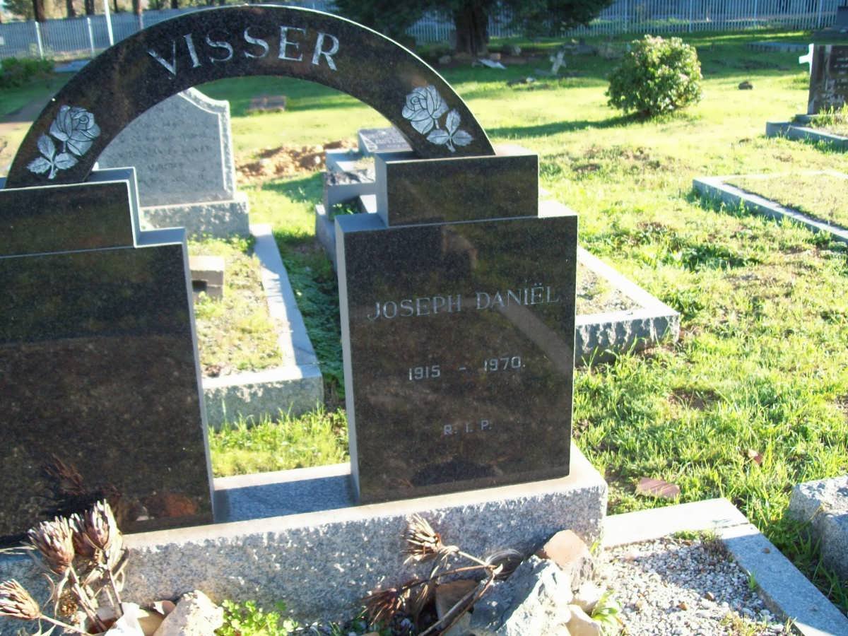 VISSER Joseph Daniel 1915-1970