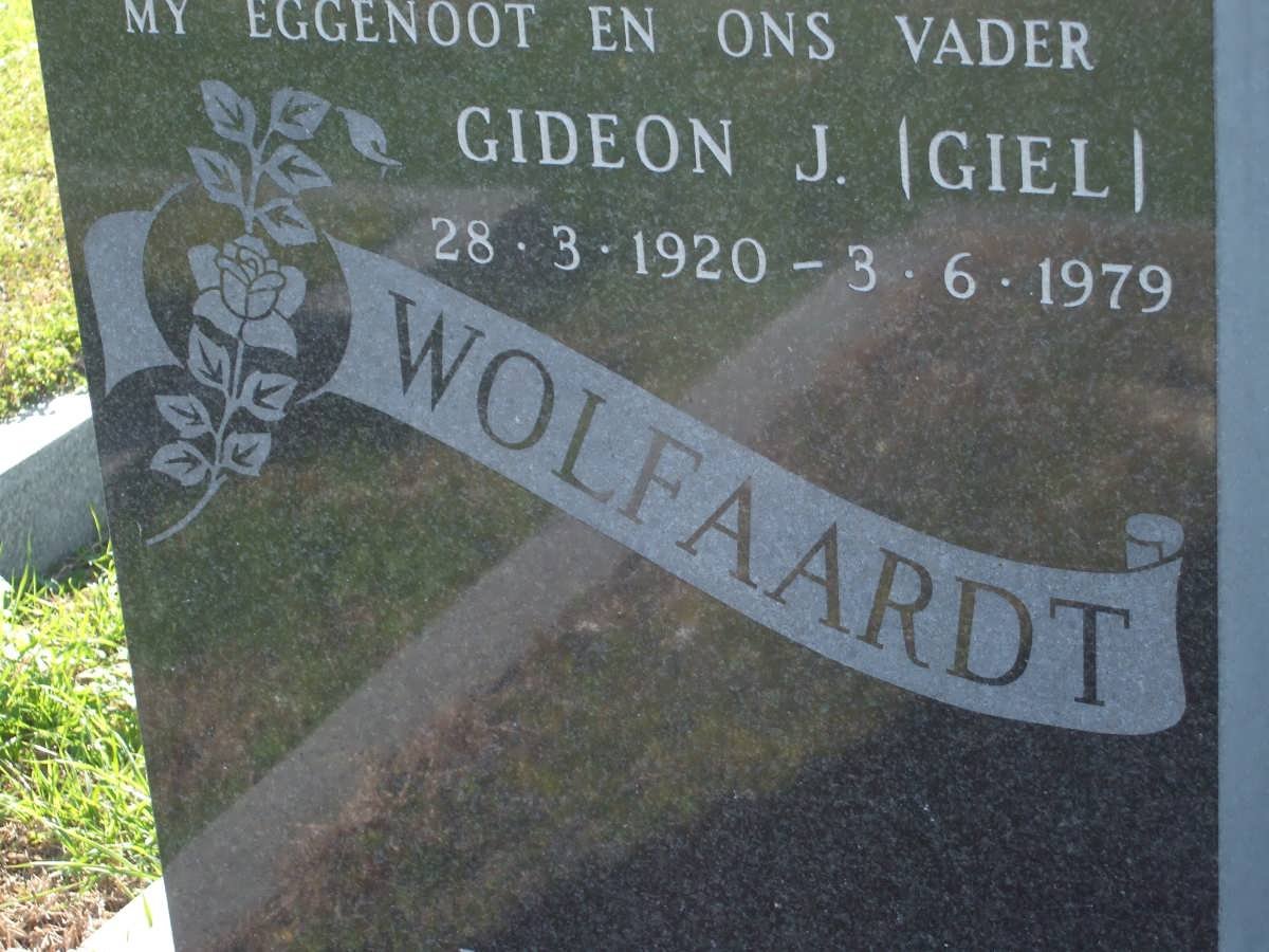 WOLFAARDT Gideon J. 1920-1979