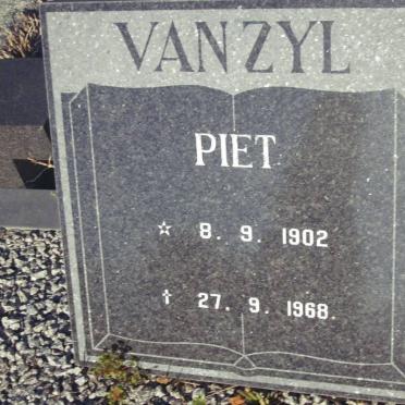ZYL Piet, van 1902-1968