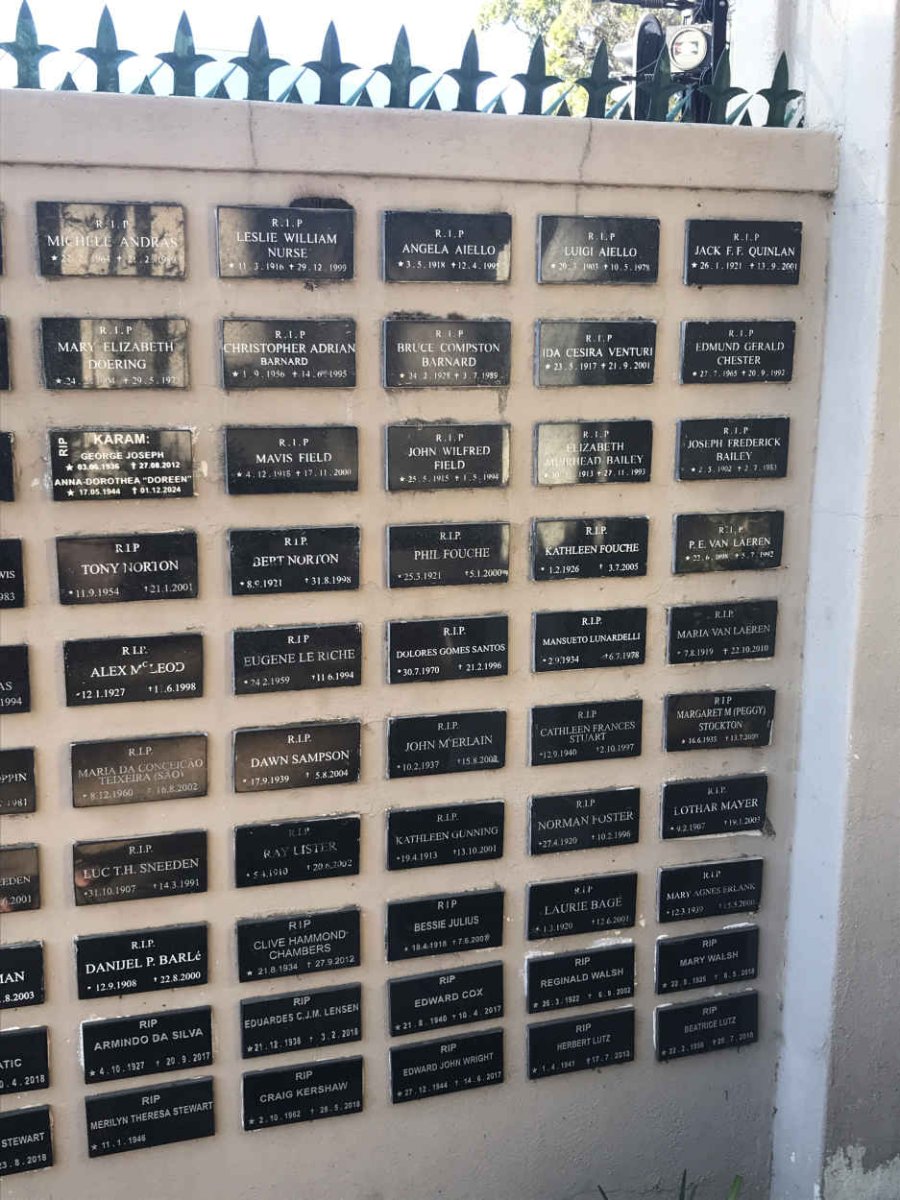 08. Memorial Wall